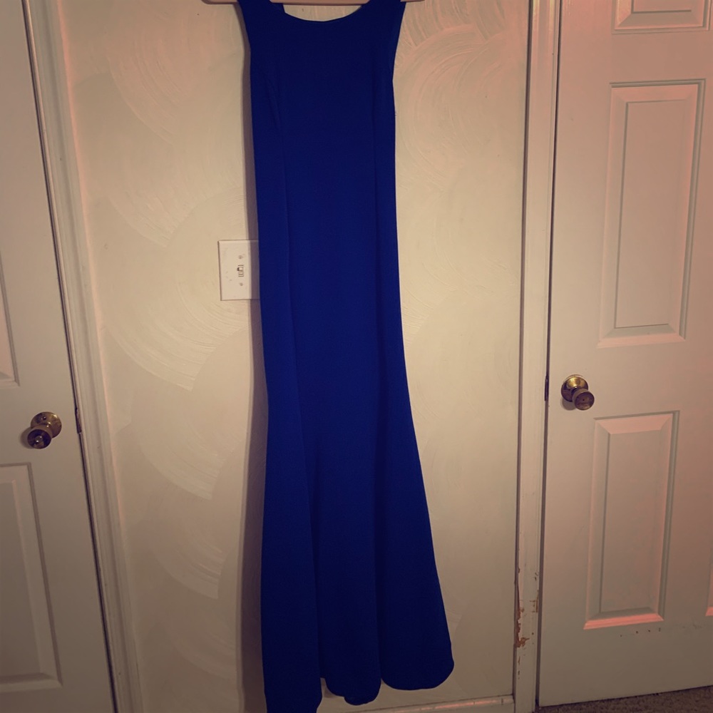 Blue formal dress